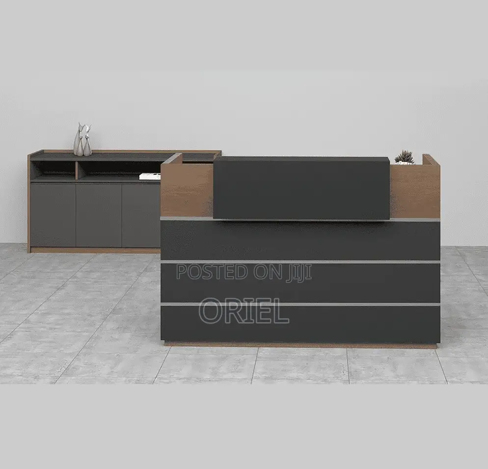 Reception Desks : 1.8-Meter Minimalist Office Reception Desk