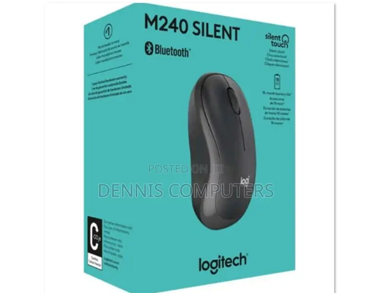 Logitech M240 Silent Bluetooth Mouse^Logitech Mouse M240