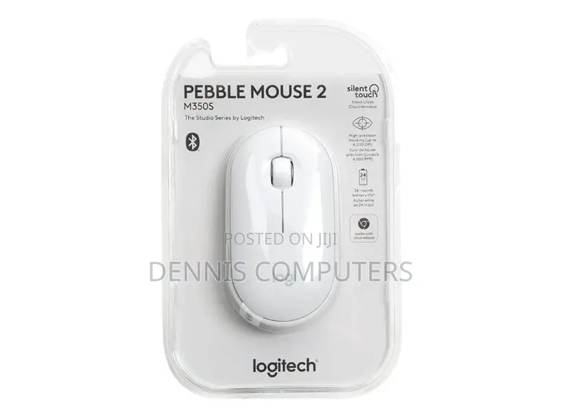 Logitech Mouse 2 Pebble M350s White