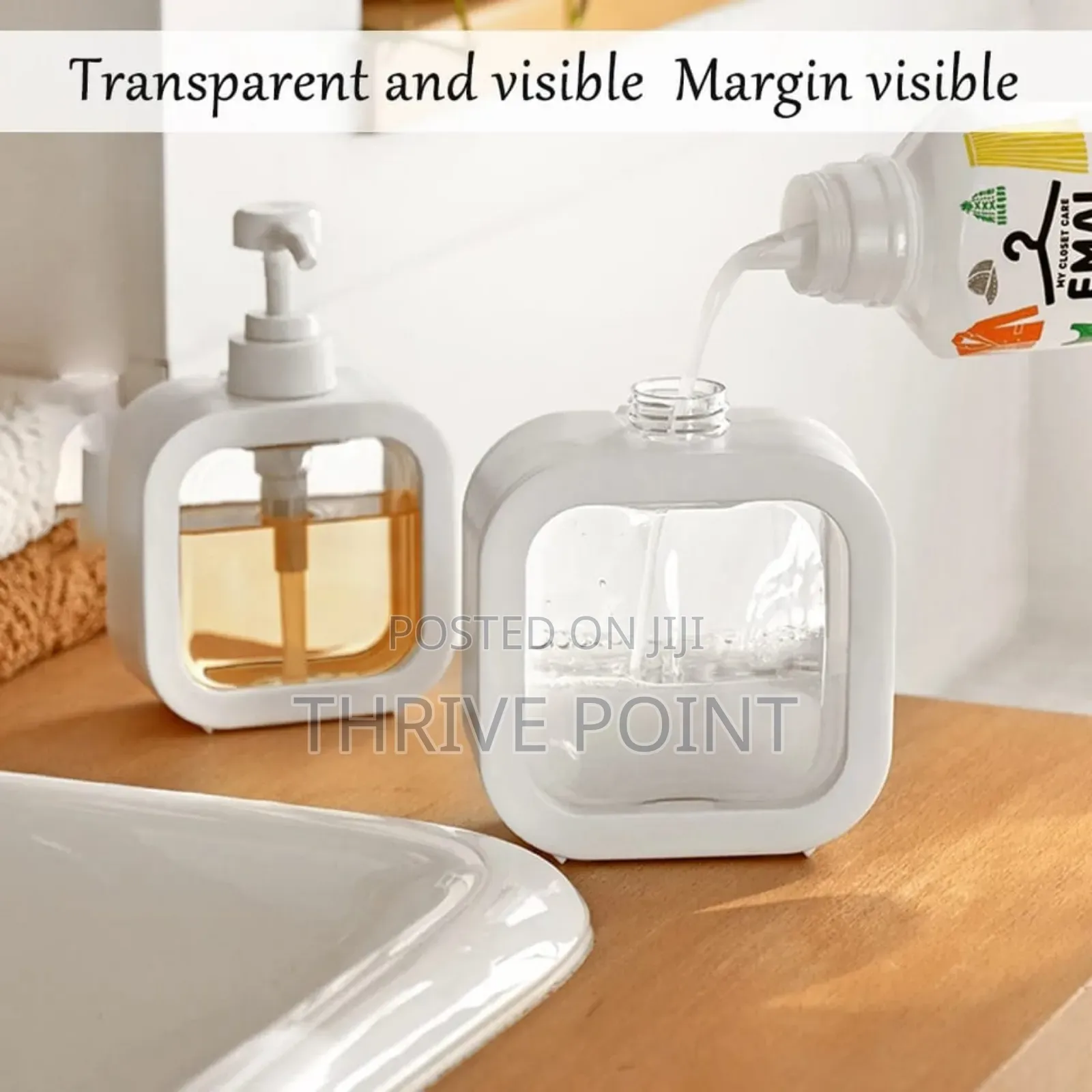 Refillable Liquid Soap Dispenser