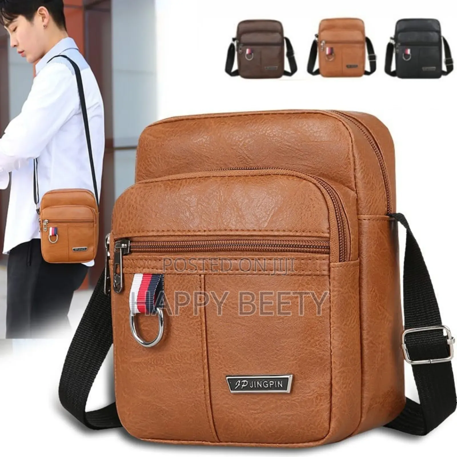 *Men's Shoulder Cross Body Bag