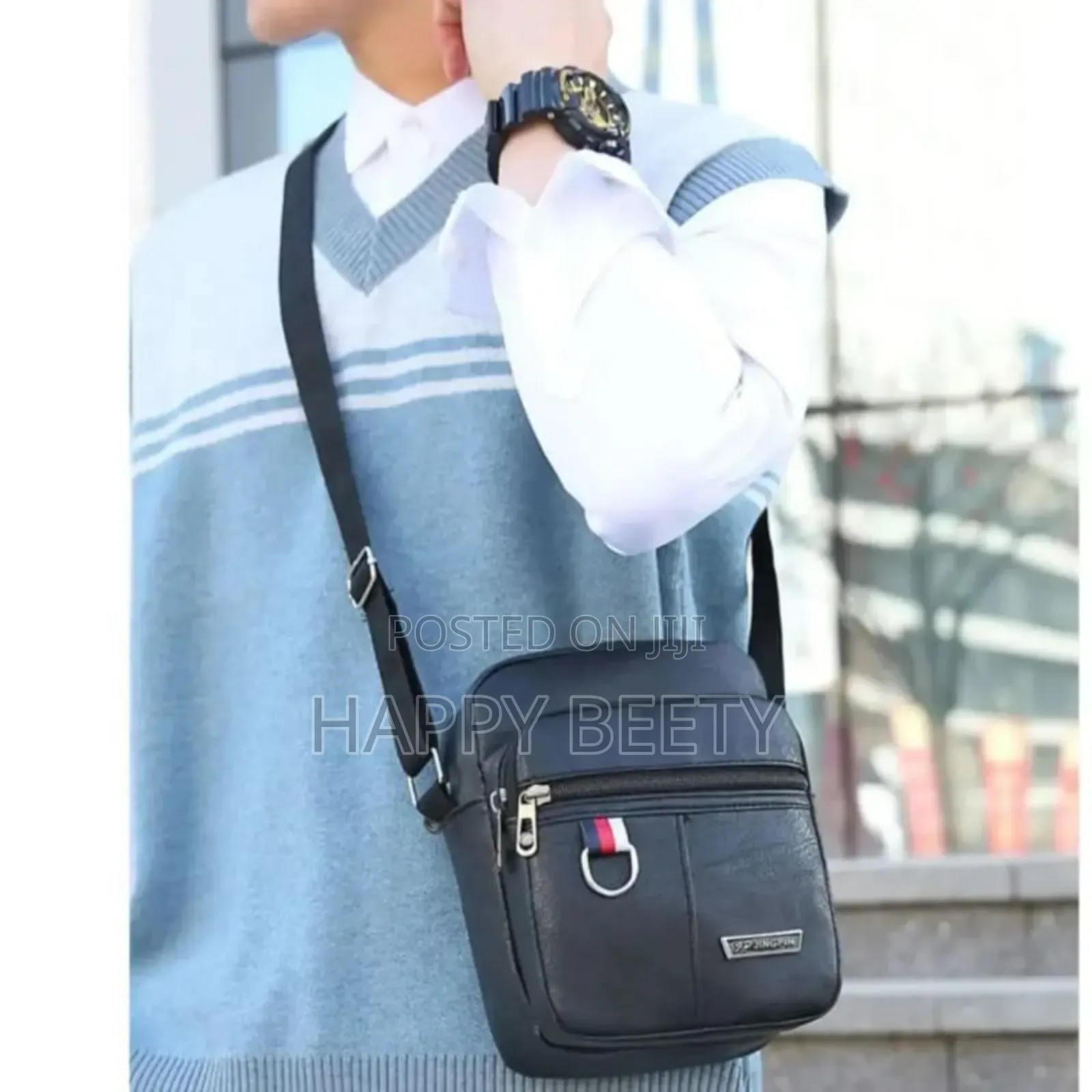 *Men's Shoulder Cross Body Bag