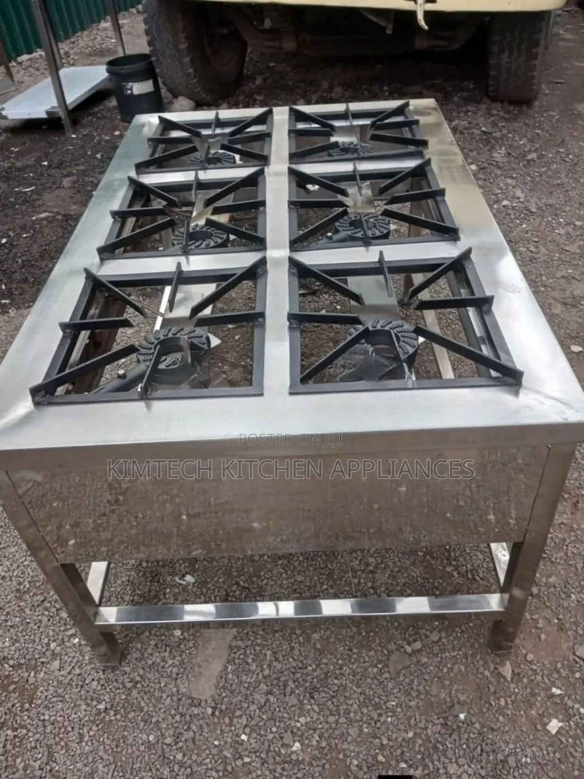 Stainless Steel 6burner Cooker