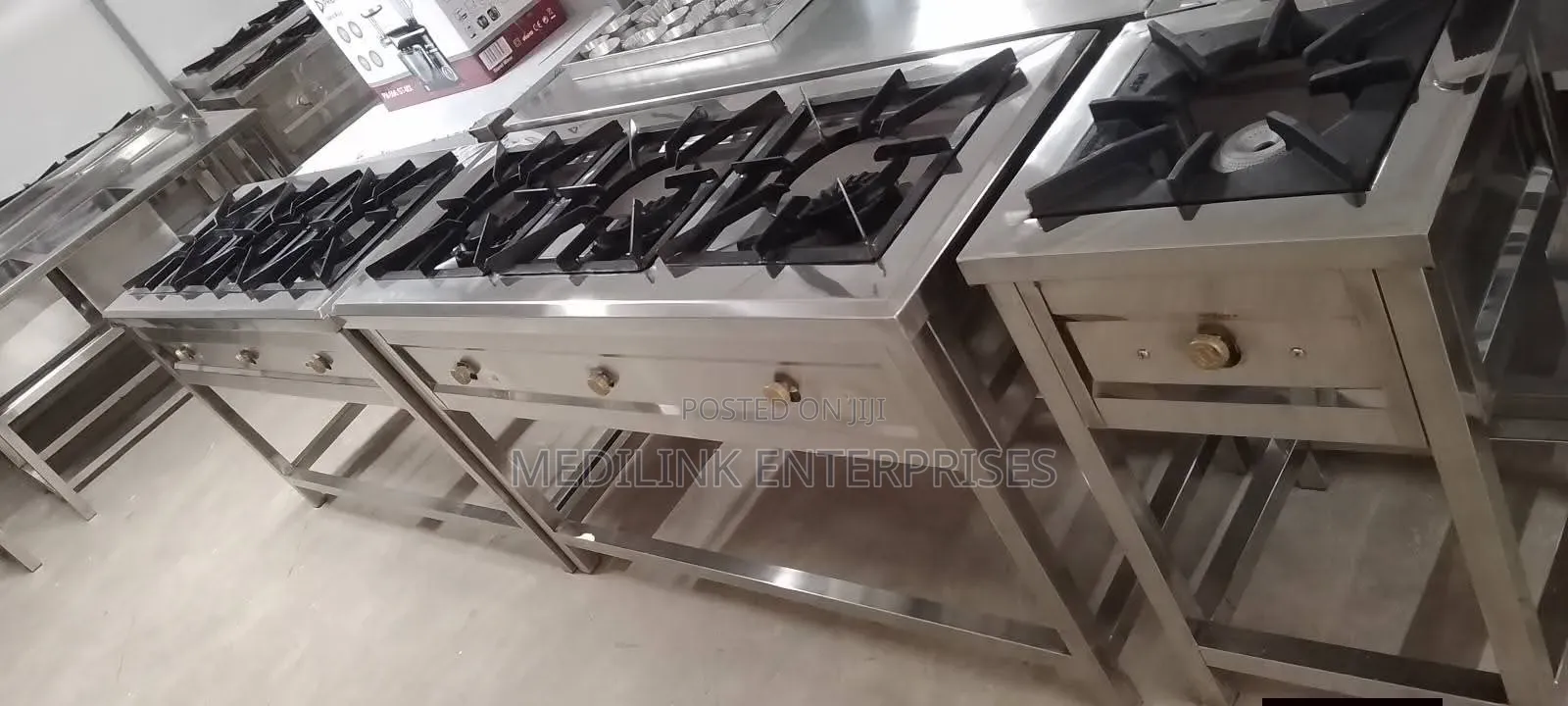 Customized Stainless Steel Commercial Kitchen Burner Cooker