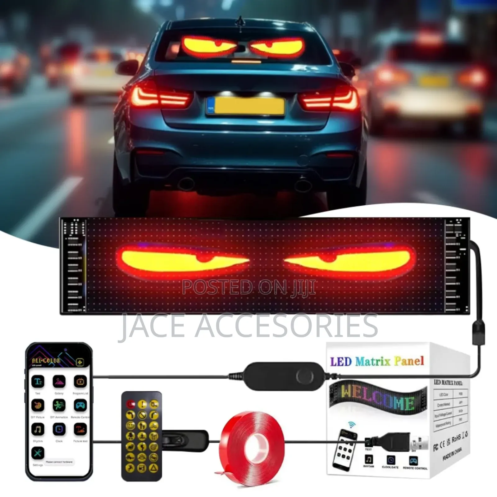 Usb Car Flexible Matrix Light 60cm