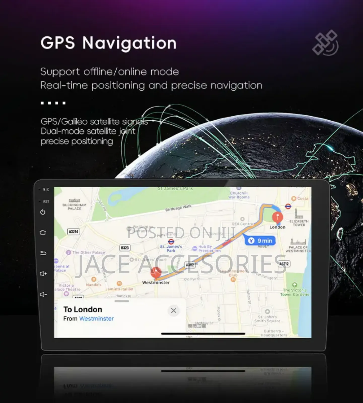 Car Android Radio 9 Inches 4gb Ram, 64gb Rom