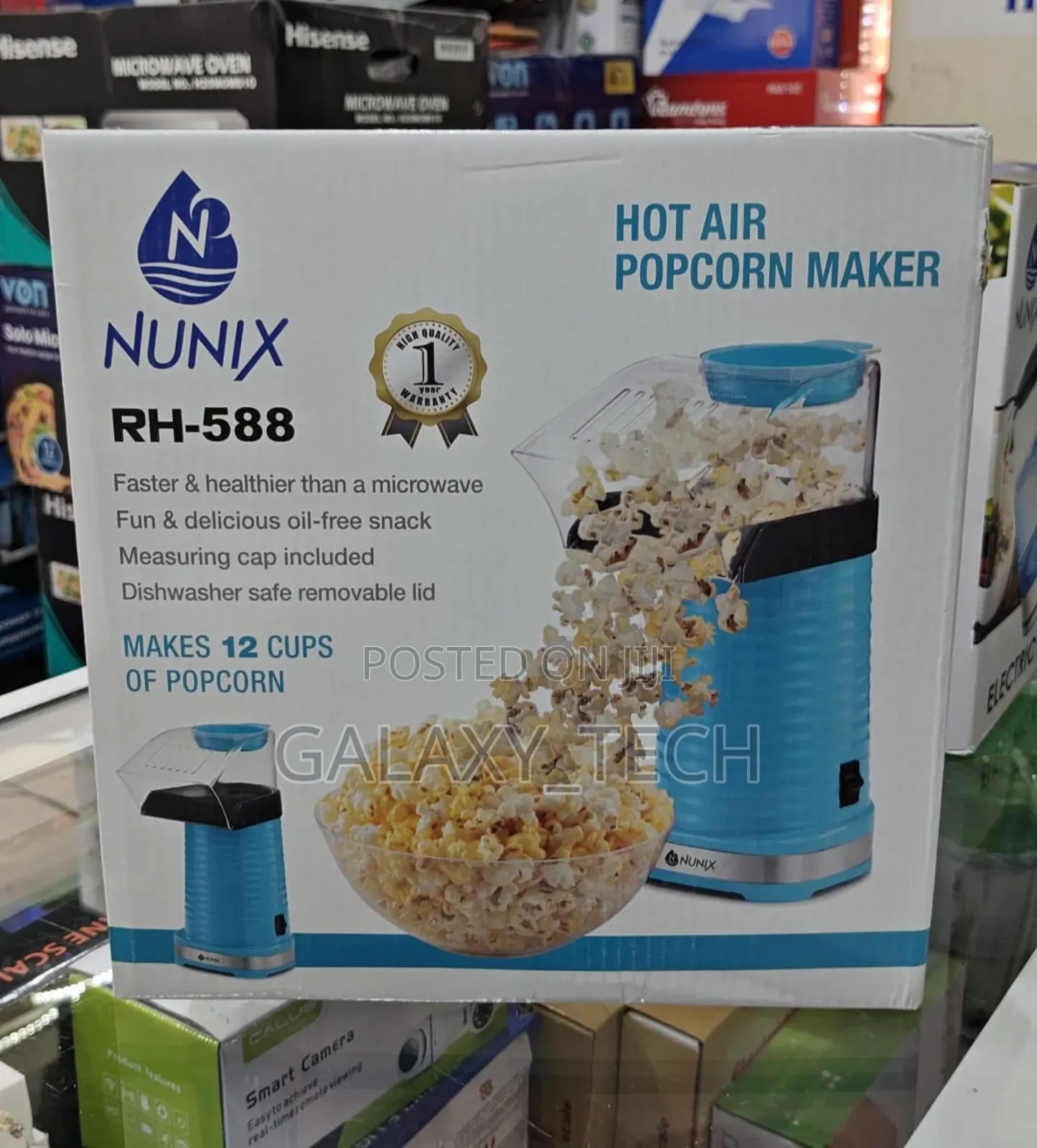 Nunix Electric Popcorn Maker