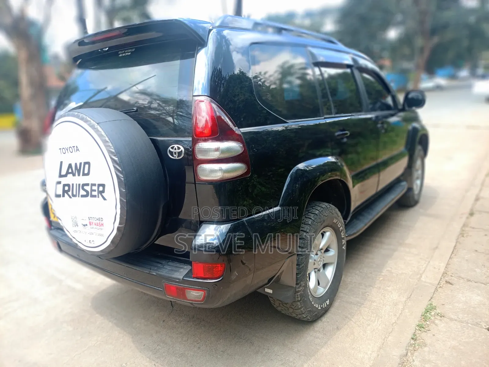 Toyota Land Cruiser Prado 3.0 D-4D 5dr 2007 Black