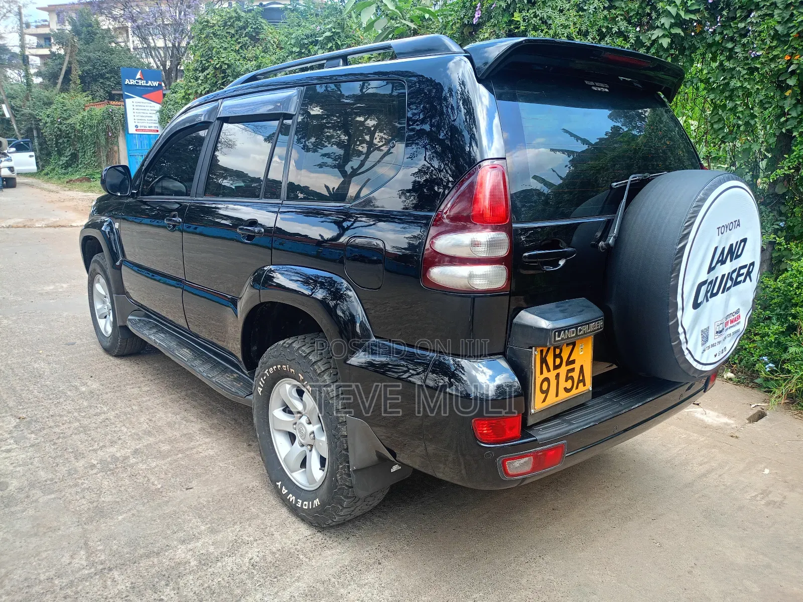 Toyota Land Cruiser Prado 3.0 D-4D 5dr 2007 Black