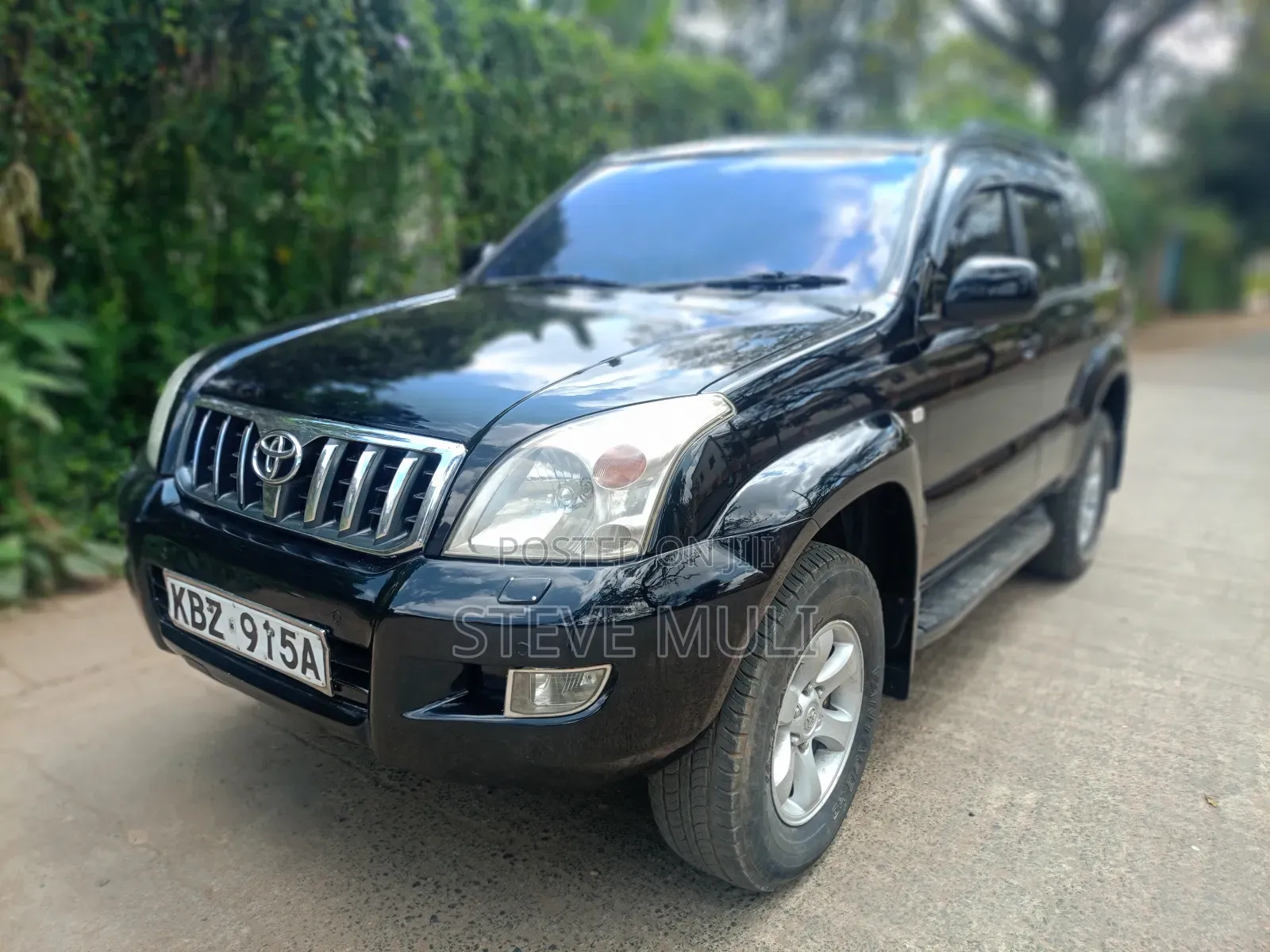 Toyota Land Cruiser Prado 3.0 D-4D 5dr 2007 Black