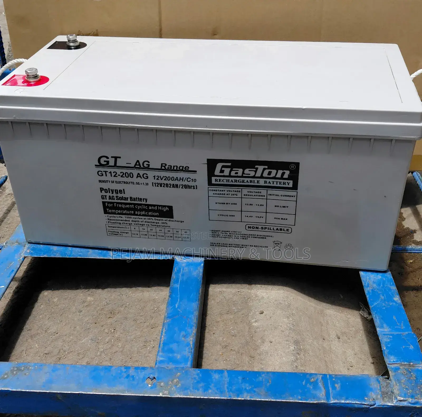 Gaston Gt12-200ah Deep-Cycle Solar Battery