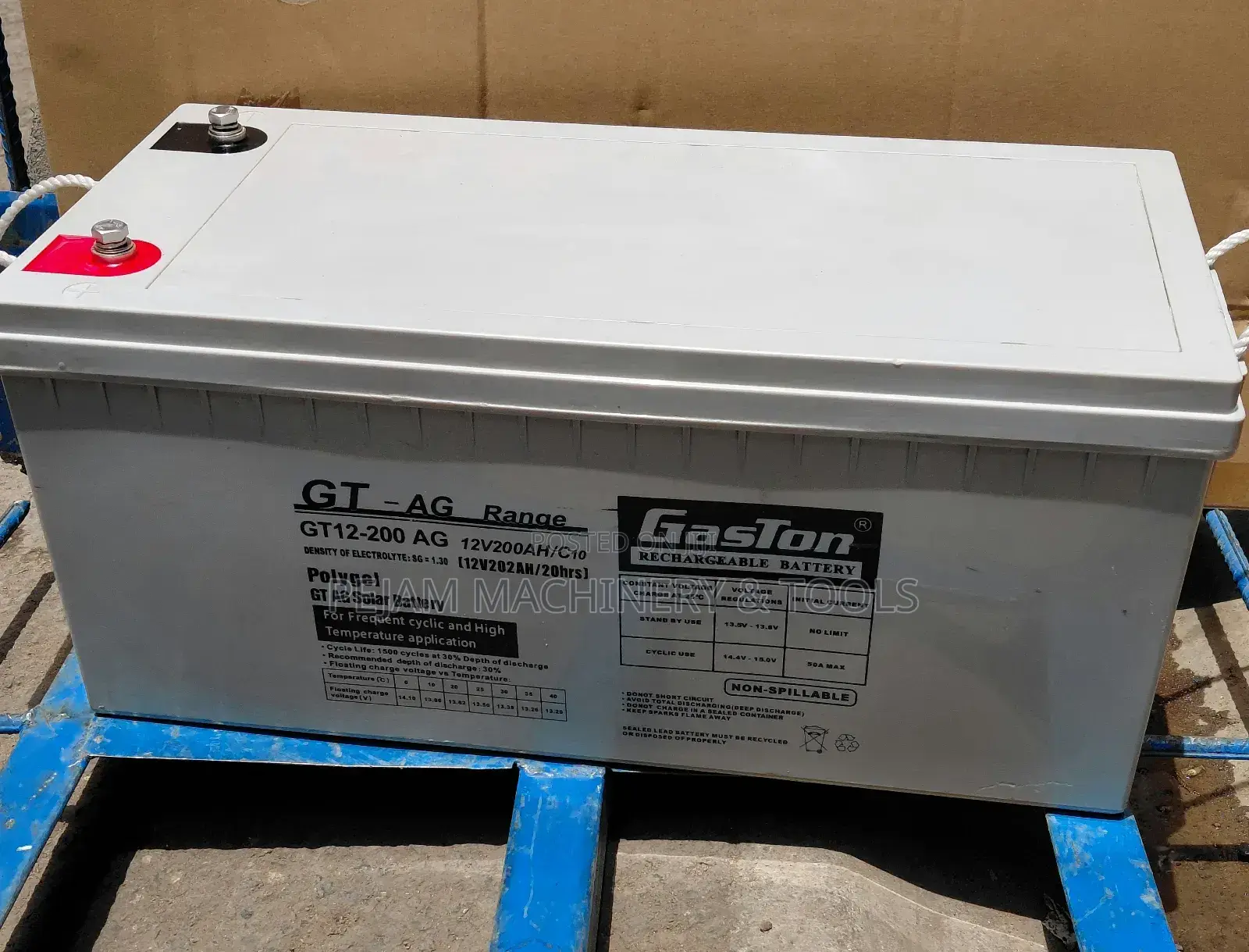 Gaston Gt12-200ah Deep-Cycle Solar Battery