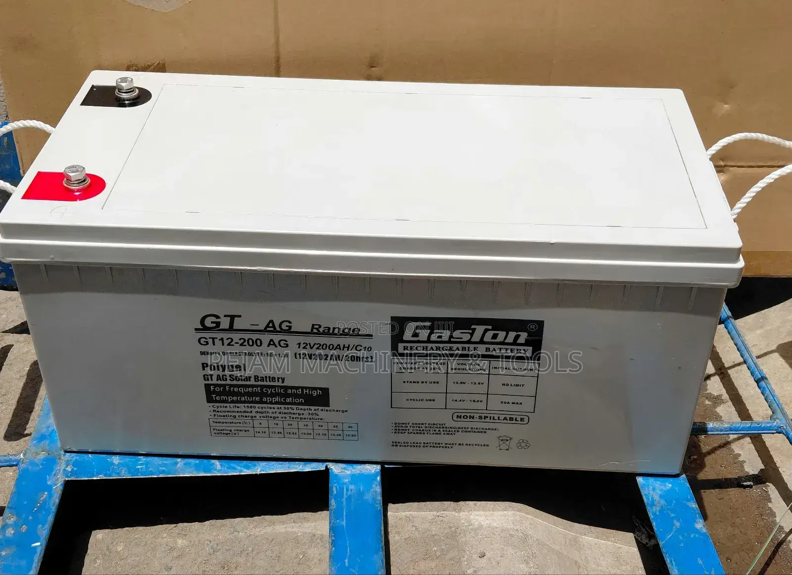 Gaston Gt12-200ah Deep-Cycle Solar Battery