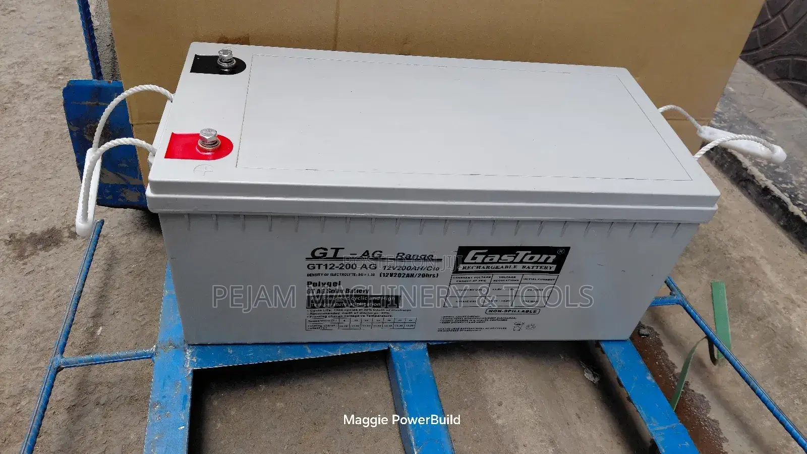 Gaston 200ah/12v Maintenance Free Solar Battery