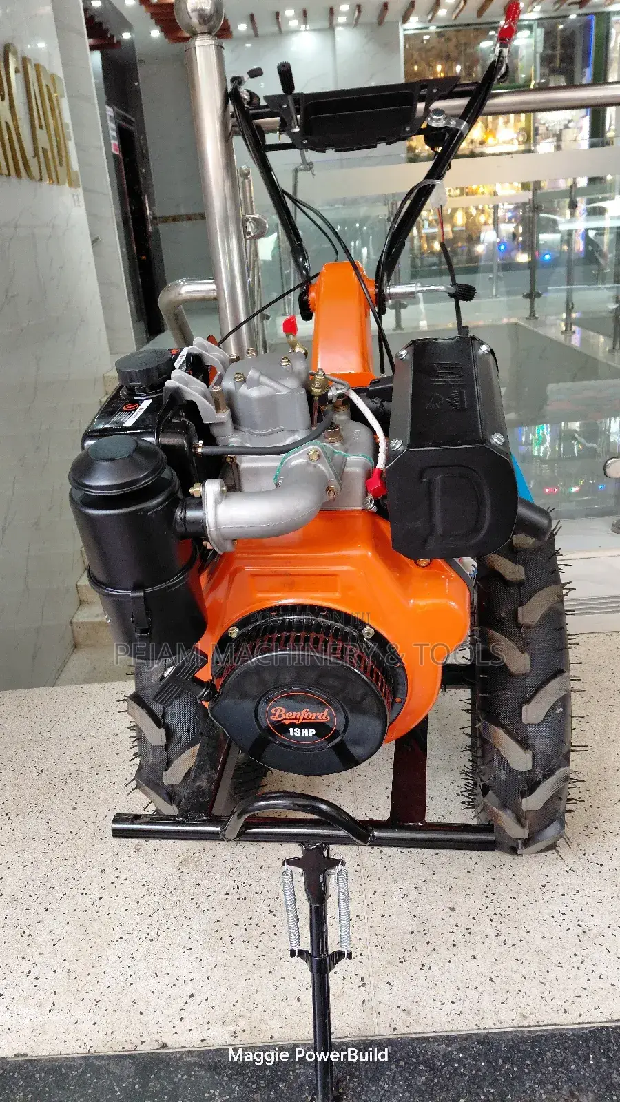 Benford Uk 13hp Diesel Walking Tractor Complete With Attachments