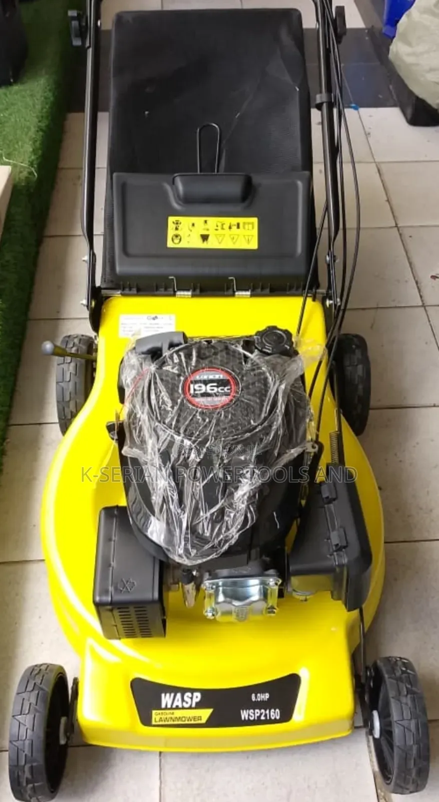 Wasp 196cc Self Propelled Lawn Mower