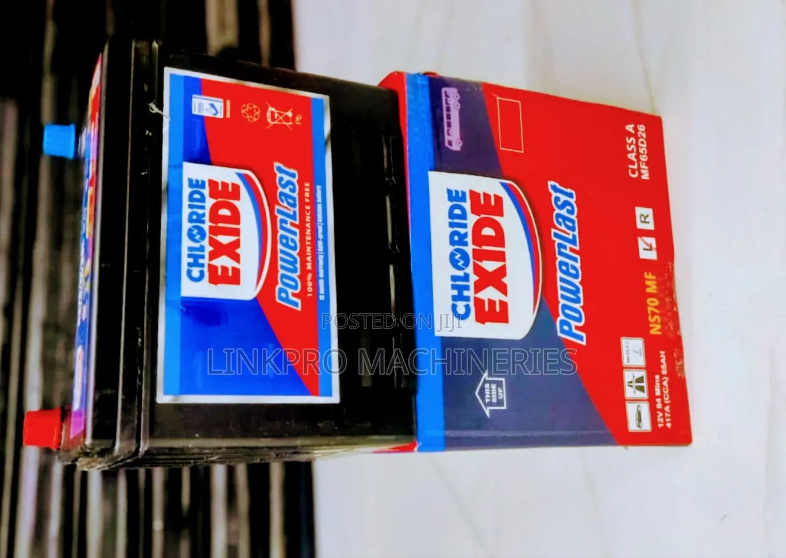 Ns70 Chloride Exide Free Maintenance Battery