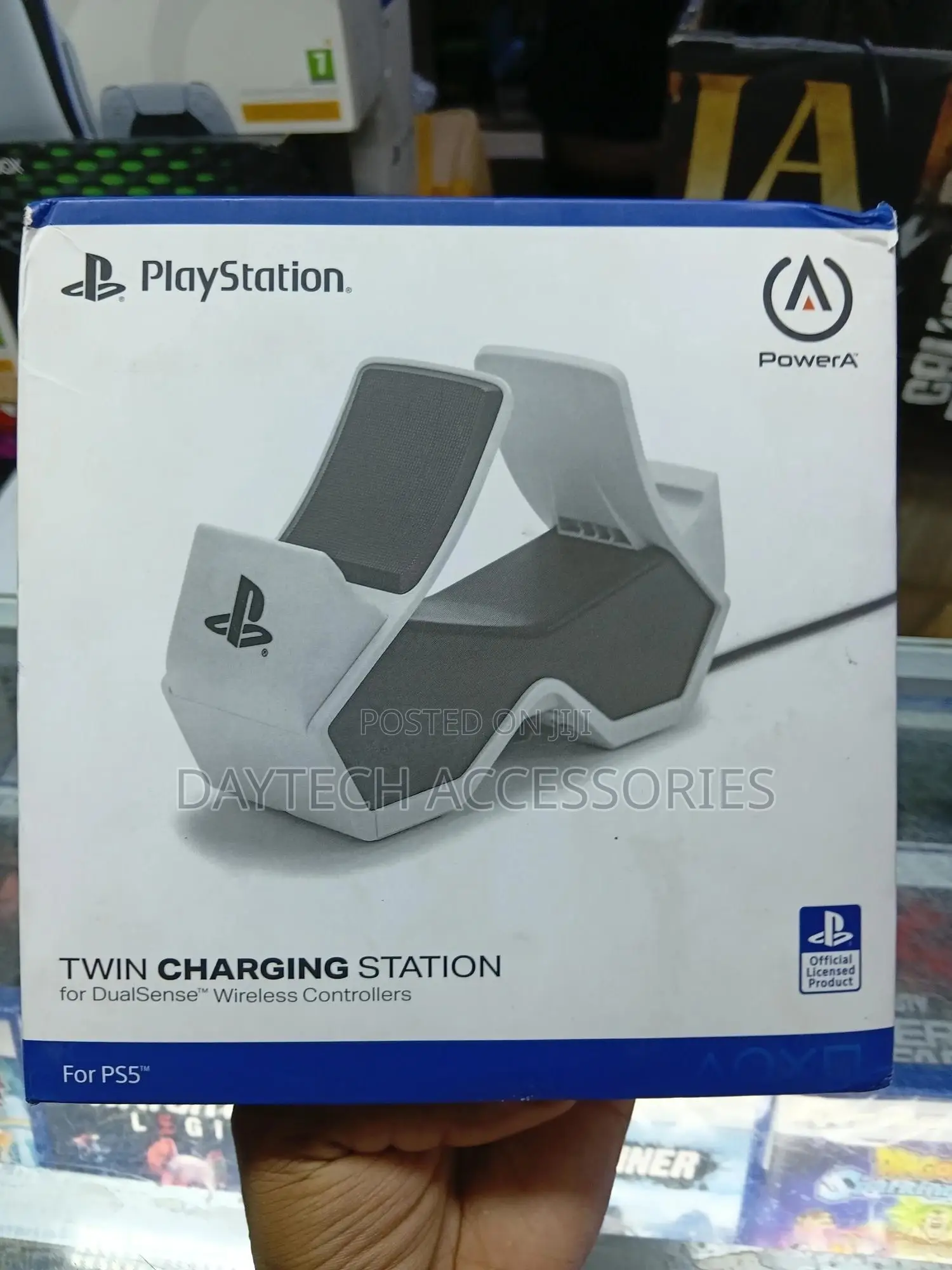 Powera Twin Charging Station for Ps5 Dualsense Wireless Controllers.