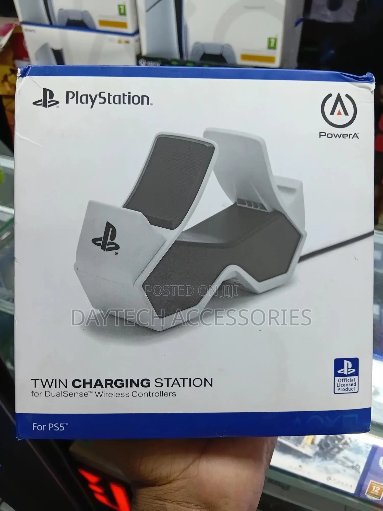 Powera Twin Charging Station for Ps5 Dualsense Wireless Controllers.