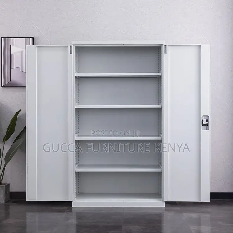 Full Steel 2-Door Document Display Cabinet