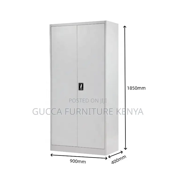 Full Steel 2-Door Document Display Cabinet
