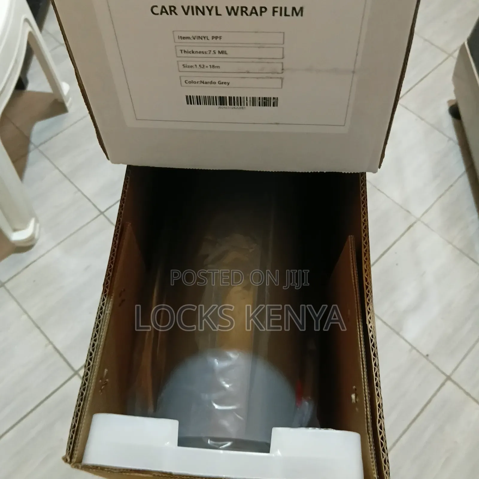 Nardo Grey Car Wrap