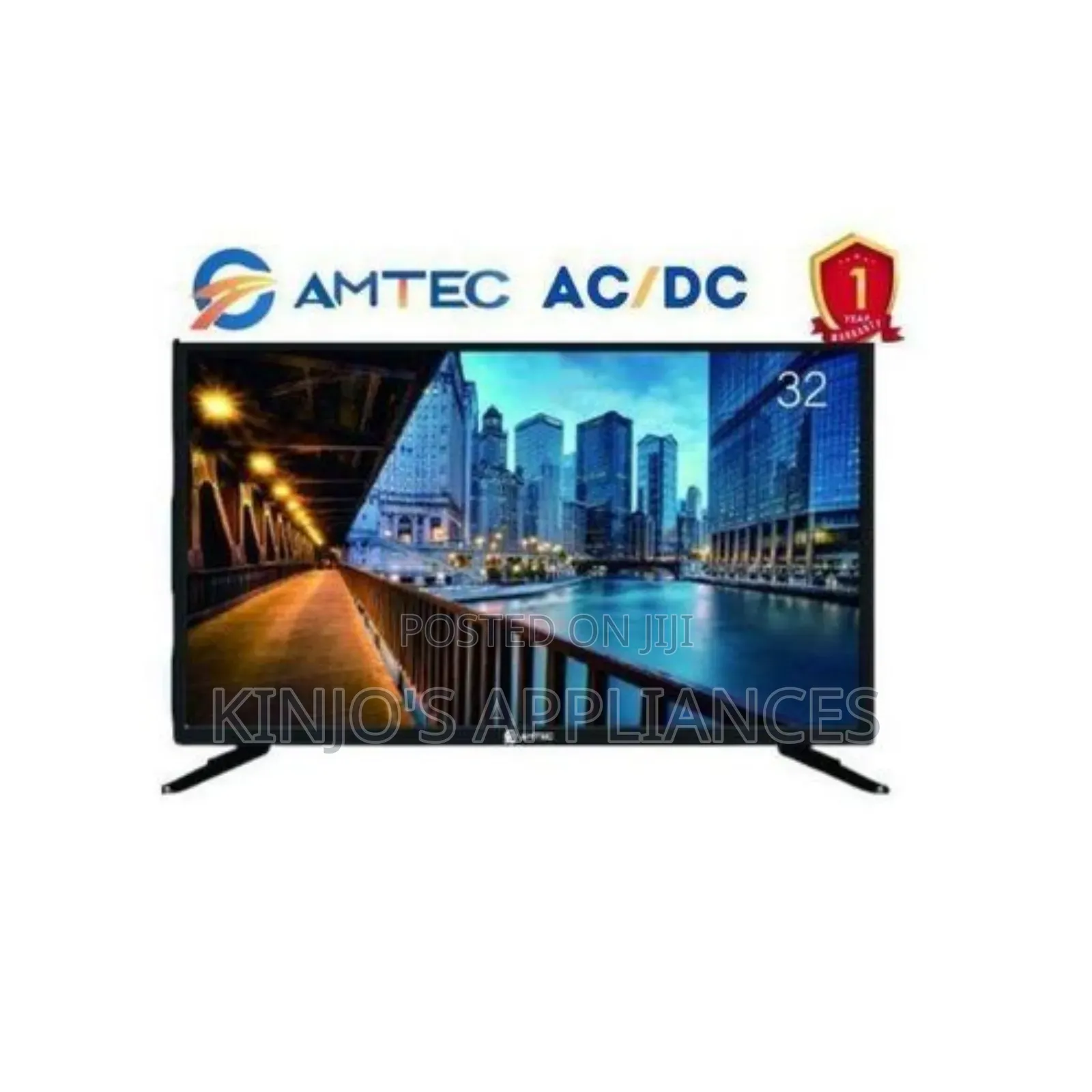 Amtec 32" Inch Ac/Dc Smart Android Hd Tv