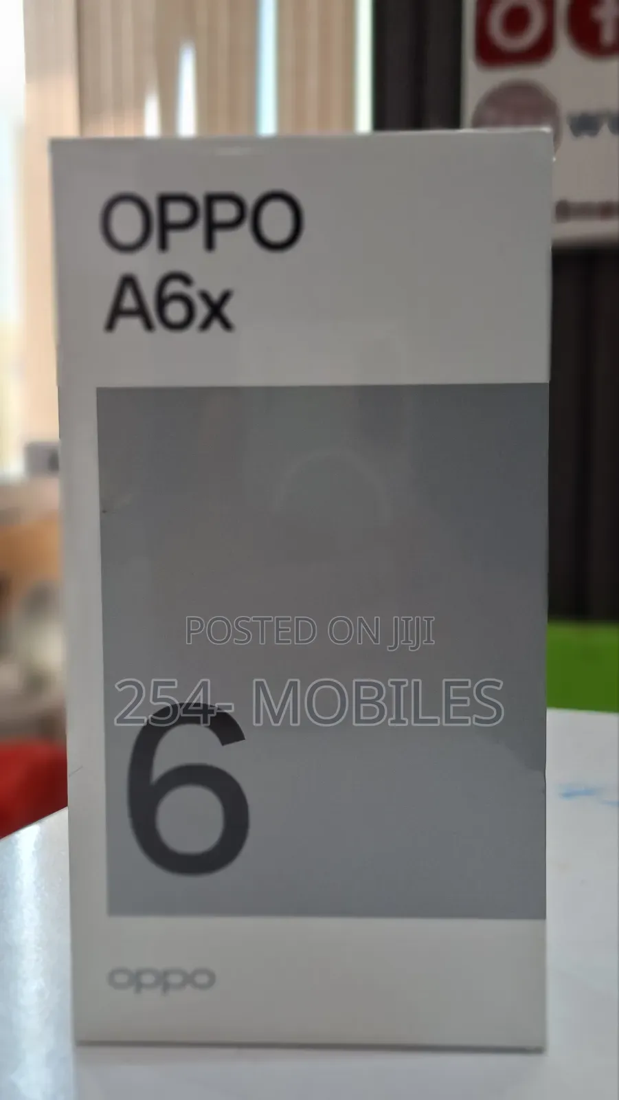 New Oppo A6x 256 GB Black