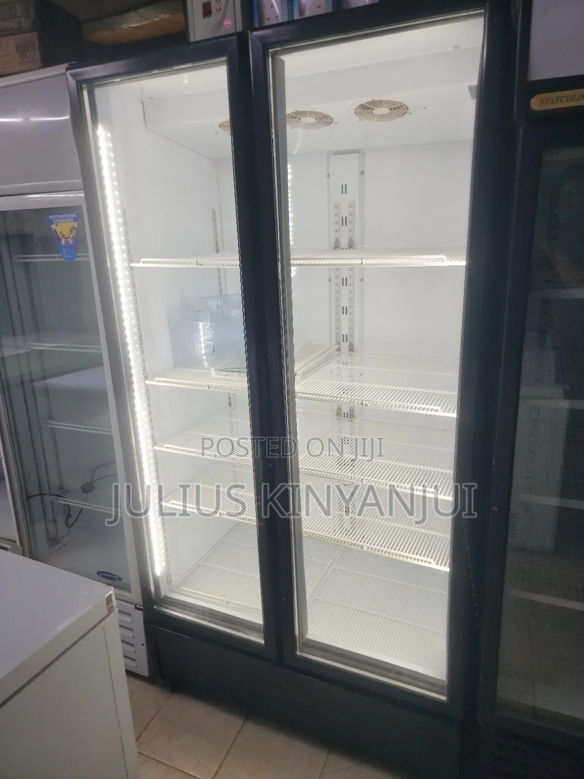 Twin Door Commercial Fridge