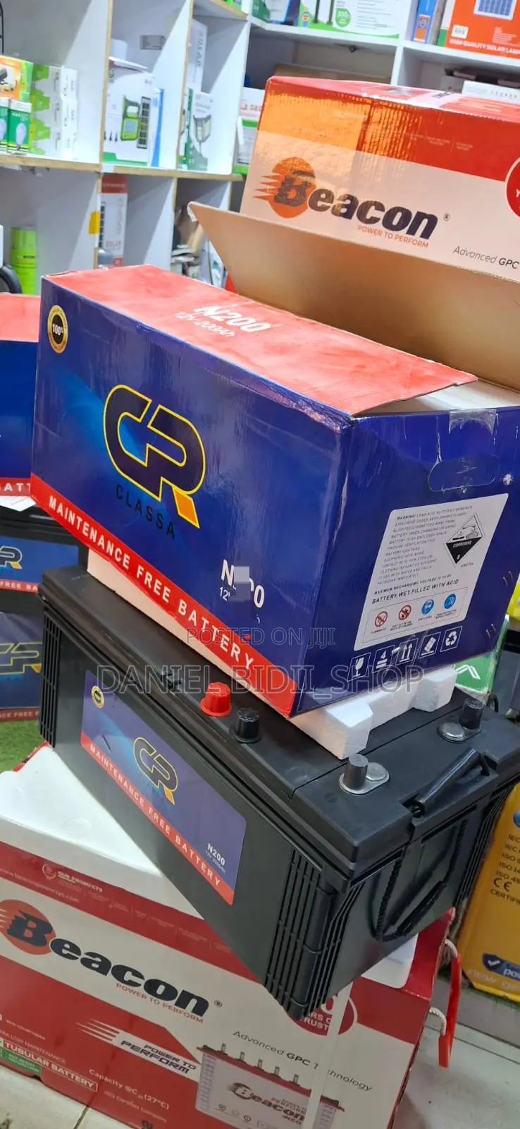 Class a 180ah 12v Automotive Car Battery N180