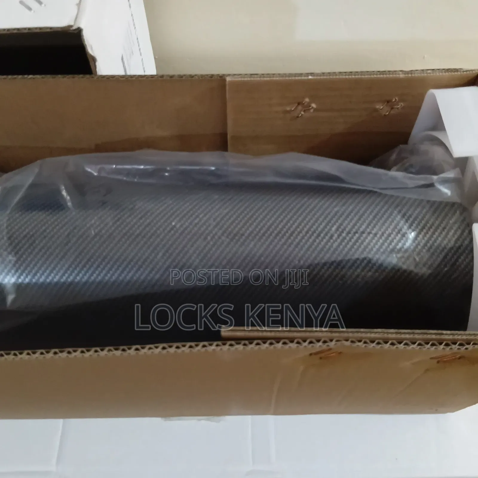 Car Vinyl Film Wrap Carbon Fibre Black