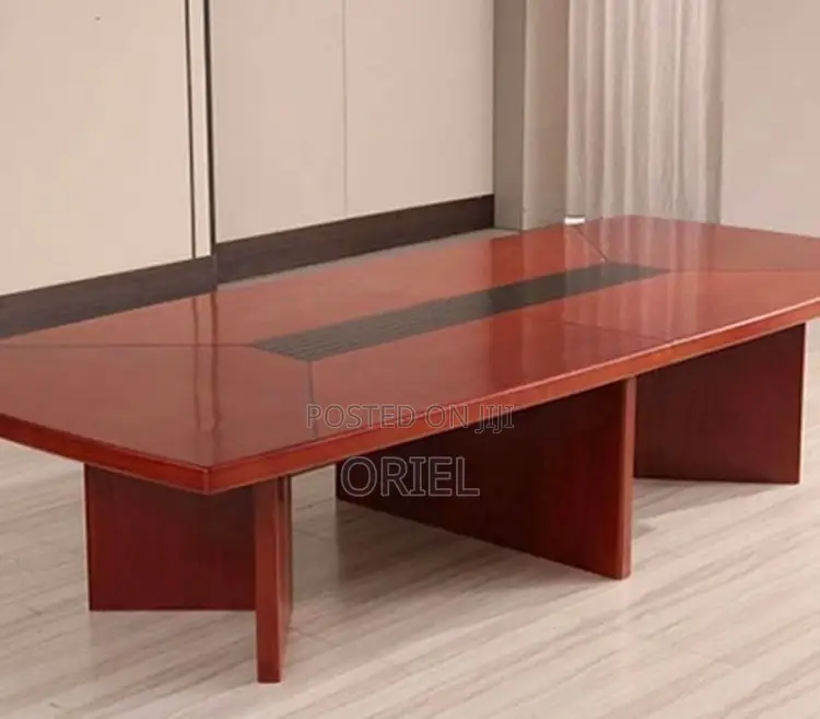 Office Table : Office 3-Meter Mahogany Boardroom Table