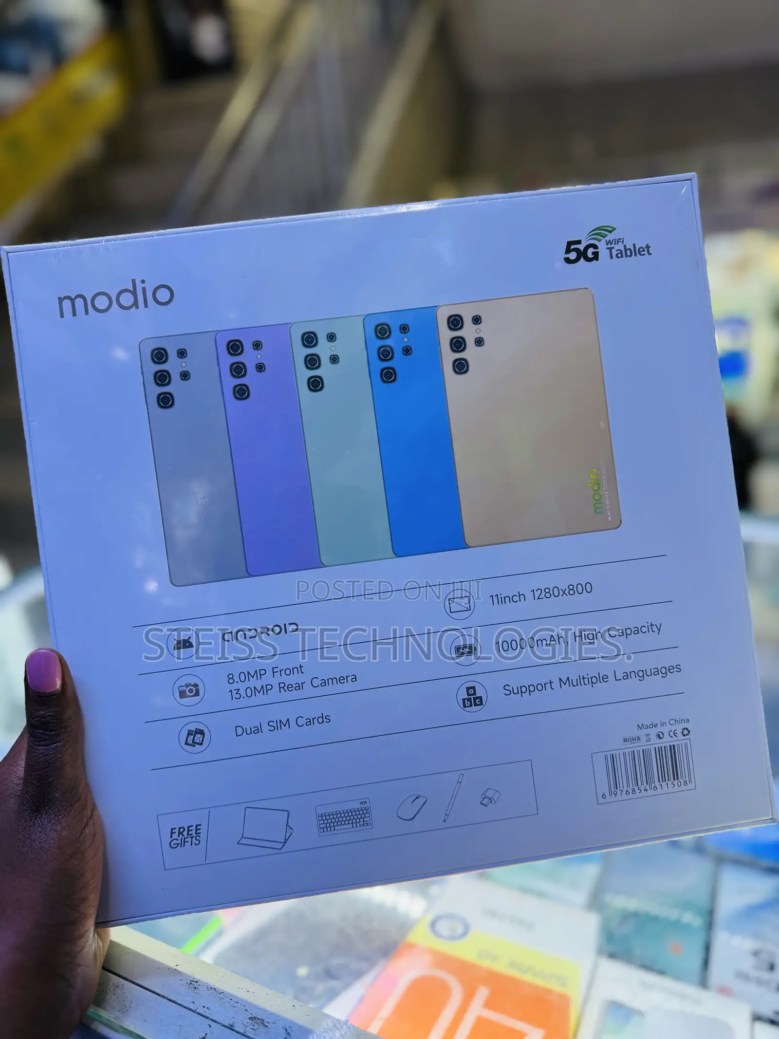 New Modio M92 1 TB Blue