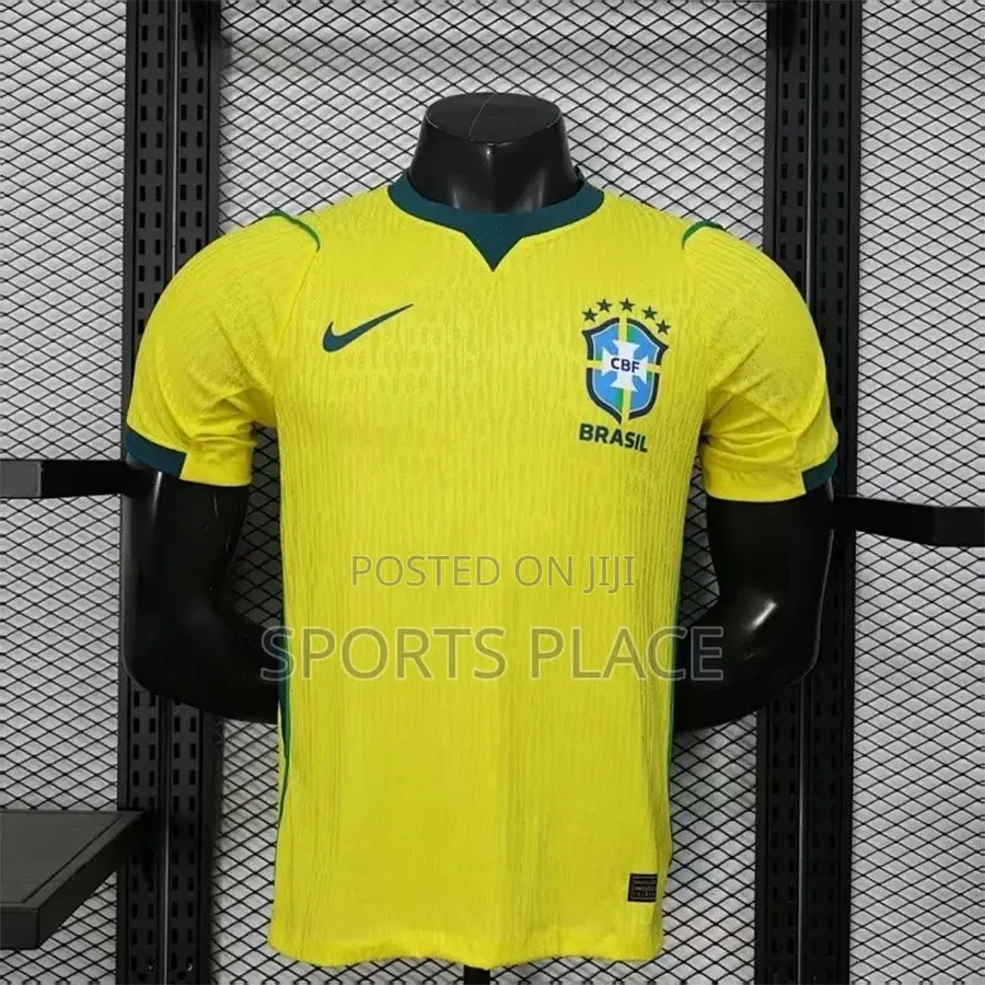 Brazil Home Player Version – World Cup 2026 Jersey