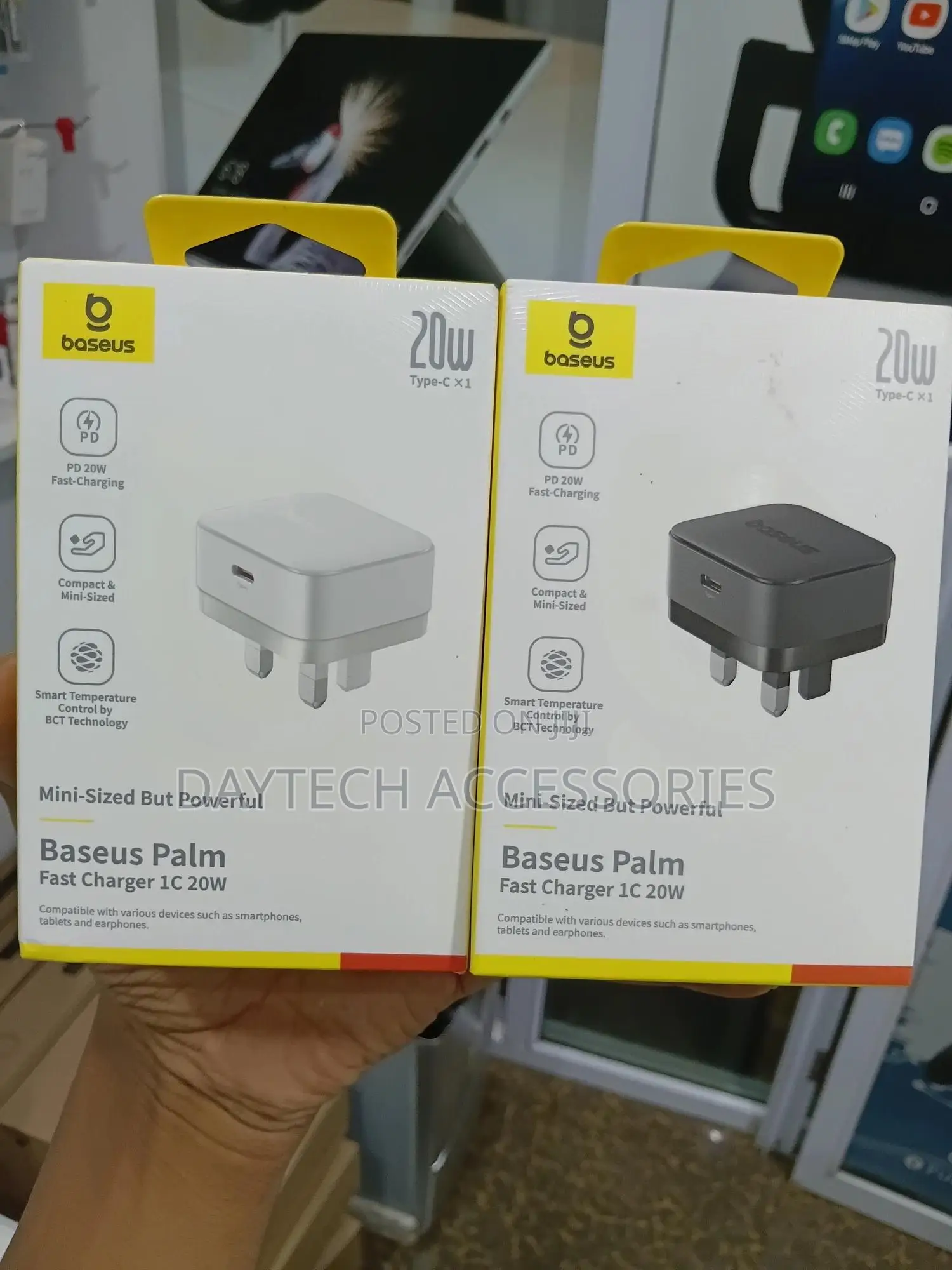 Baseus Palm Pd 20w Usb C Charger Fast Wall Charger Type C Plug