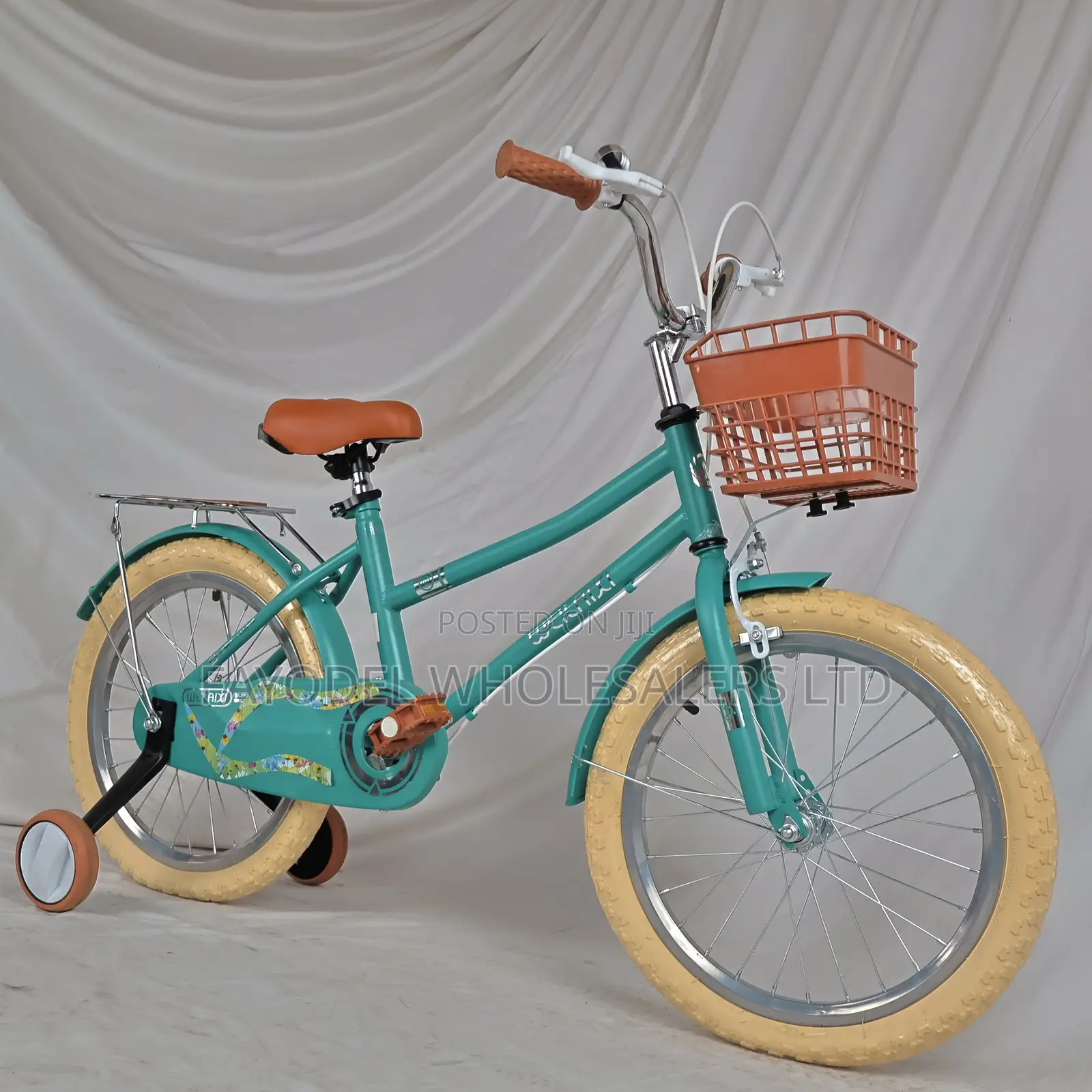 Premium Green Weilaxi Kids Bike – For 5-7 Years