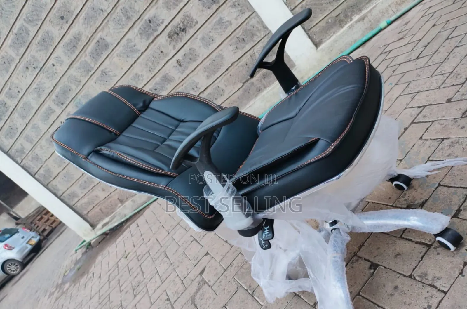 Reclining Leather Office Chair