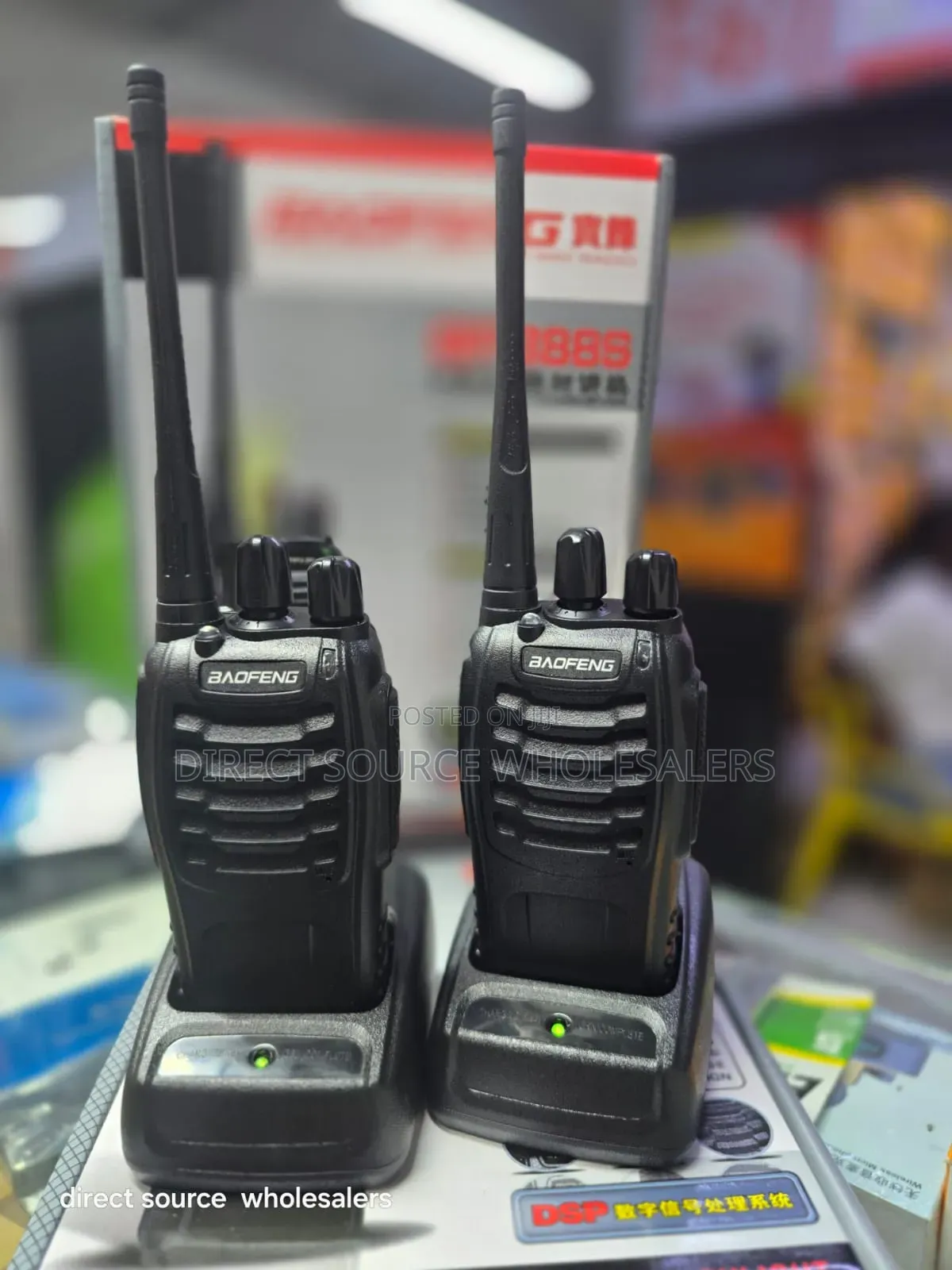 1 Pair Bf Walkie Talkie 5km Range Strong Frequency ( 2 PCS )