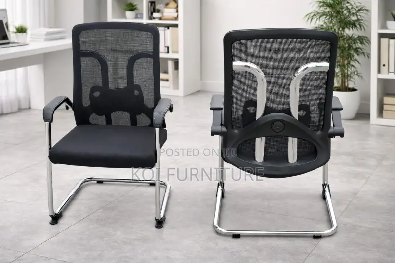 Office Chair : Mesh Office Guest Chair With Arms
