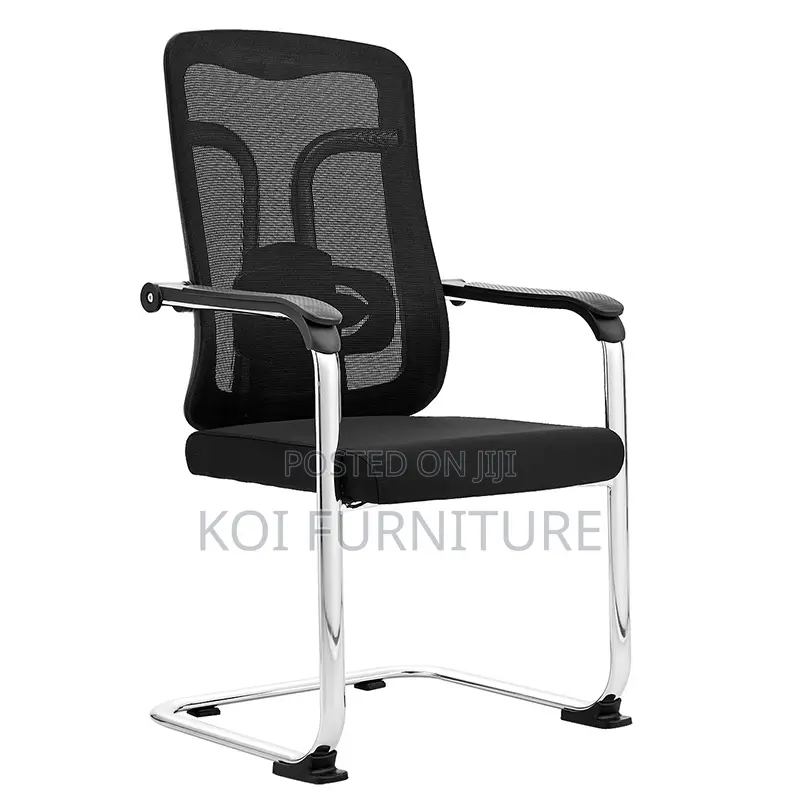 Office Chair : Mesh Office Guest Chair With Arms