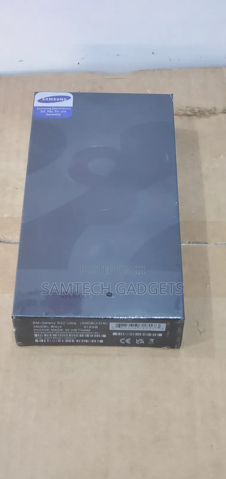 New Samsung Galaxy S22 Ultra 256 GB Black