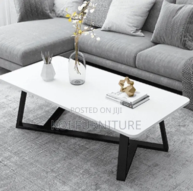 Home Table; Elegant Rectangular Center Table With Premium Finish