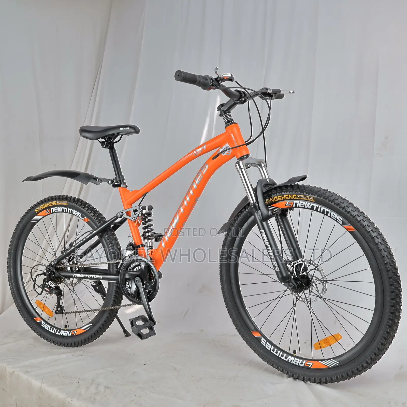 Durable Newtimes Spark MTB - Size 26-Inch for Commuting Trails