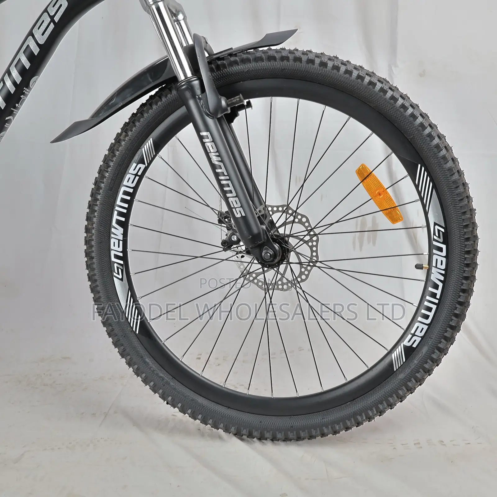 Durable Newtimes Spark MTB - Size 26-Inch Commuting Bicycle Bike