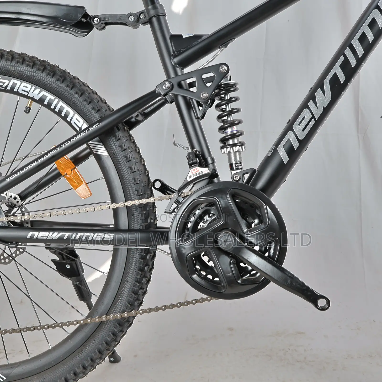 Durable Newtimes Spark MTB - Size 26-Inch Commuting Bicycle Bike