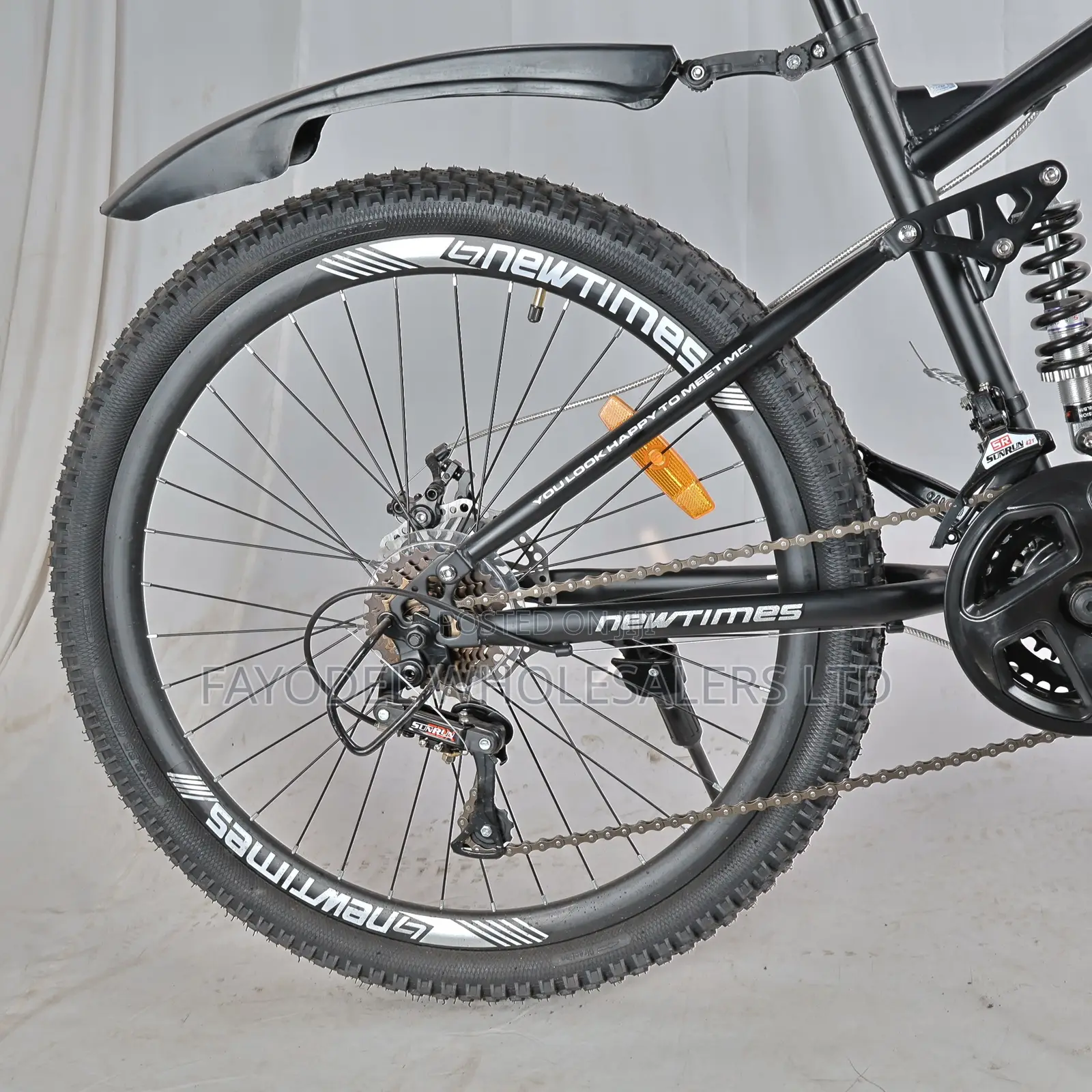 Durable Newtimes Spark MTB - Size 26-Inch Commuting Bicycle Bike