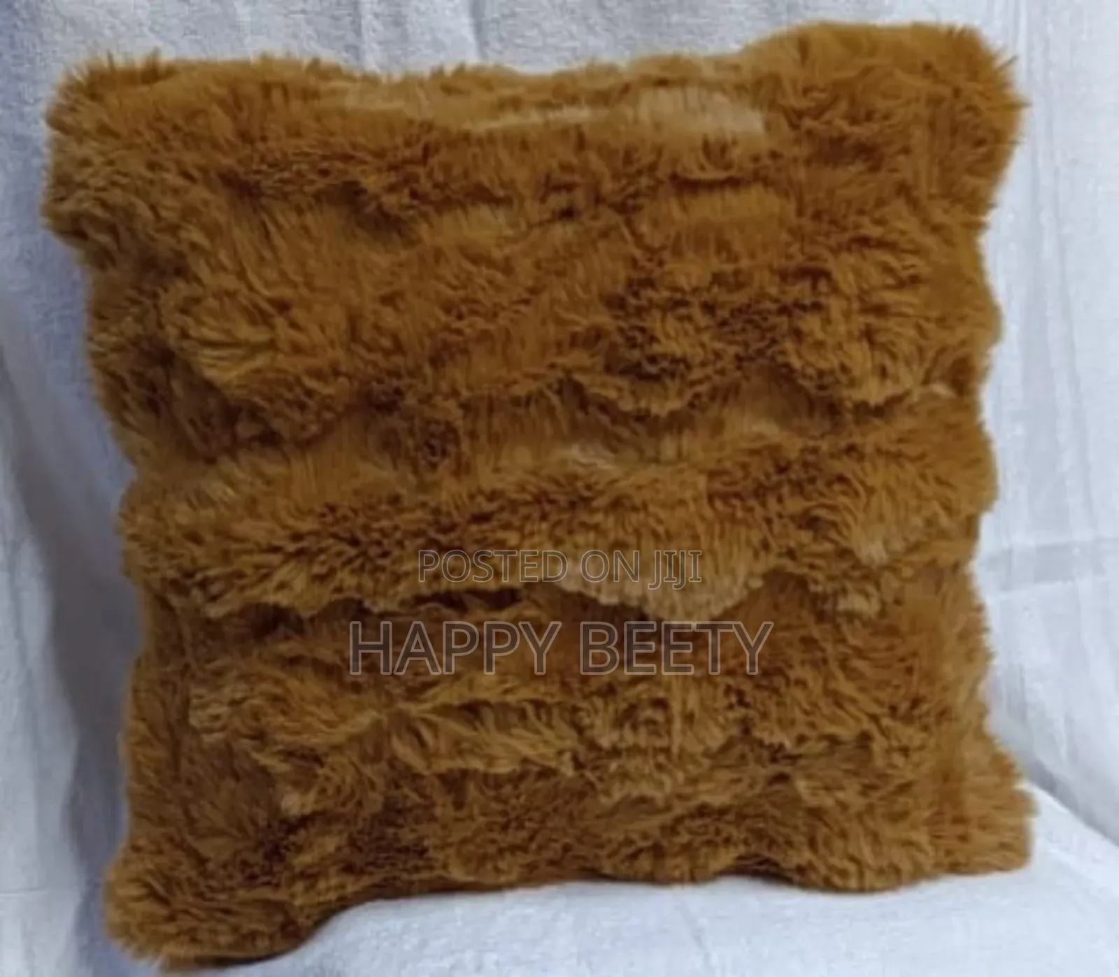 Rabbit Fur Throw Pillows