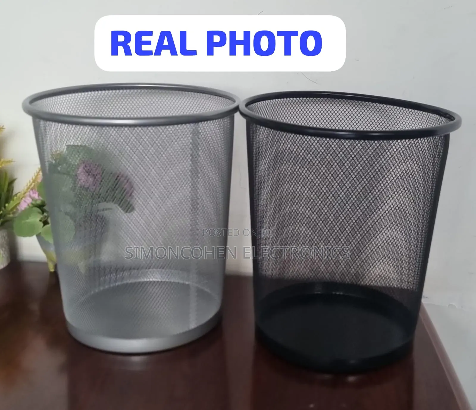 9l Metallic Mesh Dust Bin /Office Dustbin