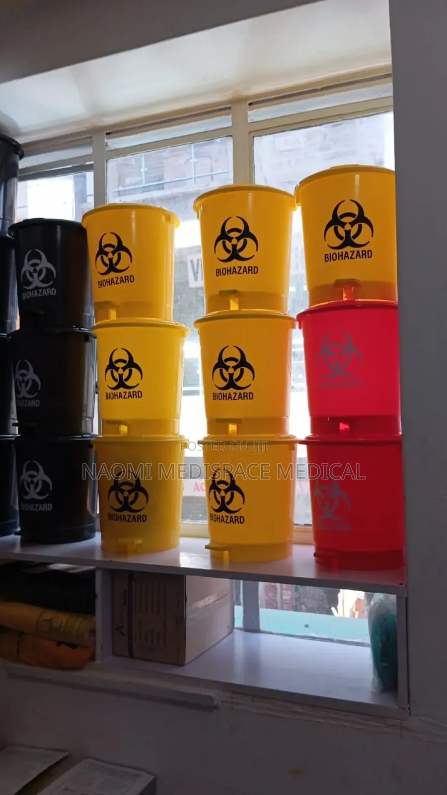 10l Biohazard Pedal Bins(Waste Bins)
