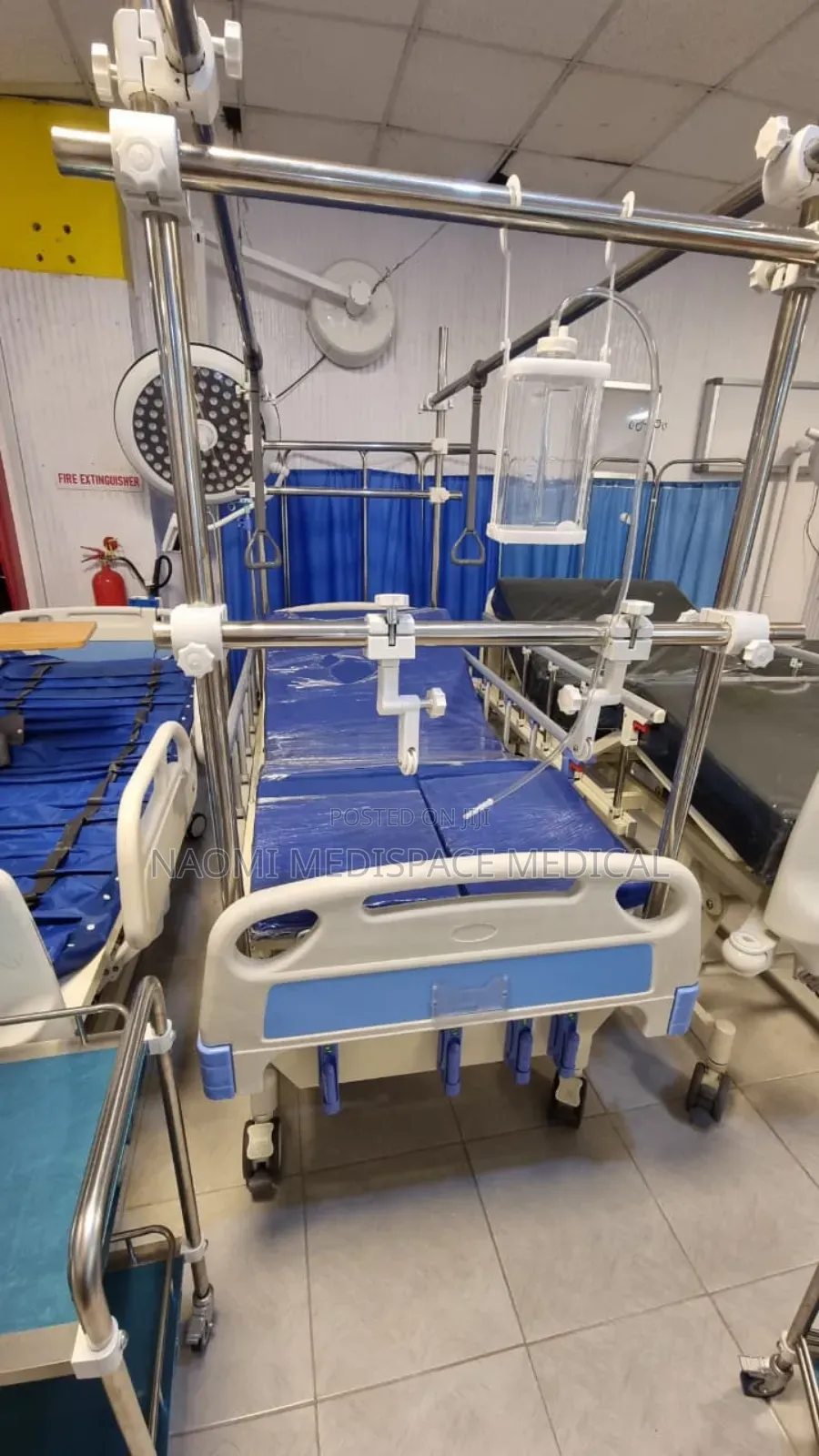 4 Crank Orthopedic Bed With Matress